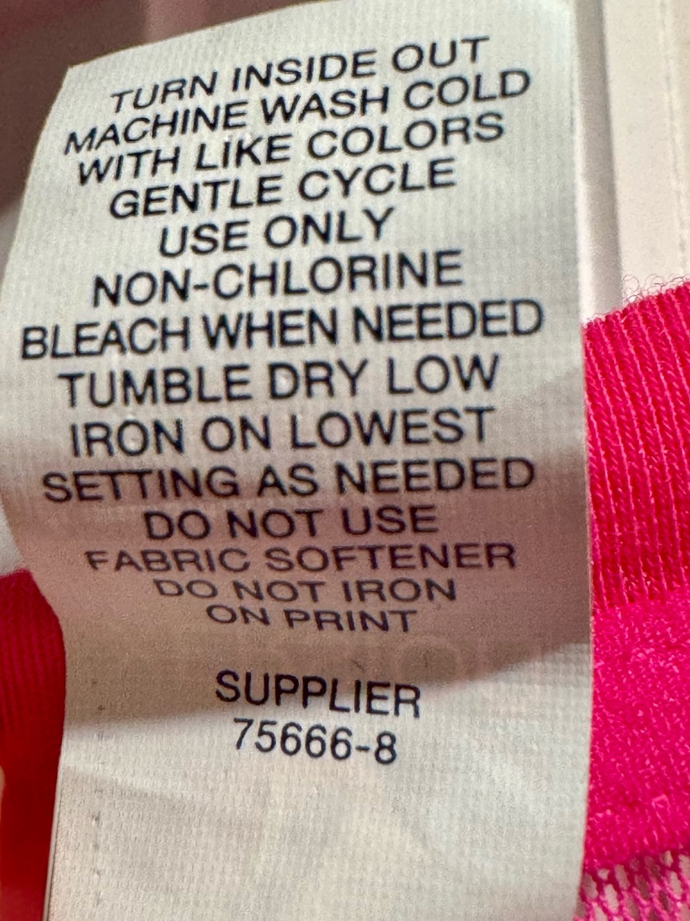 Xersion Hot Pink Short Sleeve Breast Cancer Heart Ribbon with Mesh Tee - Picture 6 of 6